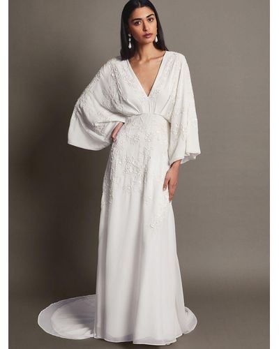 Boho Wedding Dress,boho Flare Sleeve Maxi Dress,black Maxi Dress,gown Wide  Sleeve Dress,white Wedding Dress,cotton Angel Sleeve Maxi Dress -   Canada