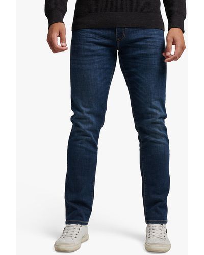 Superdry Organic Cotton Slim Straight Jeans - Blue
