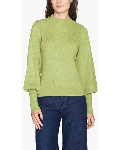 Sisters Point Hani High Neck Jumper - Green