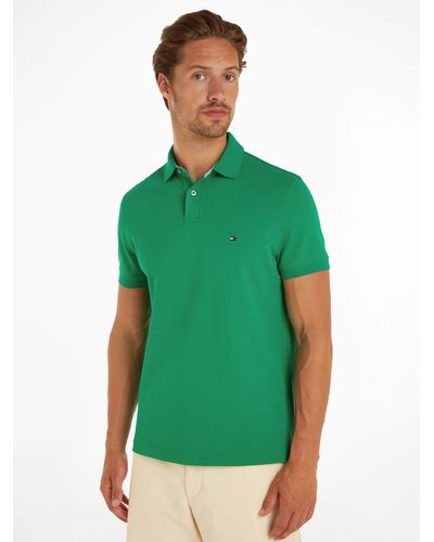 Tommy Hilfiger 1985 Classic Short Sleeve Polo Shirt - Green