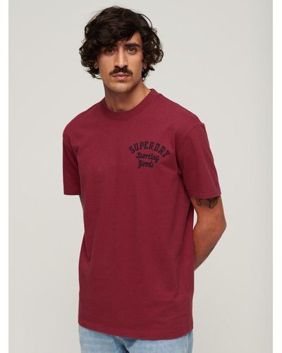 Superdry Embroidered Superstate Athletic Logo T-shirt