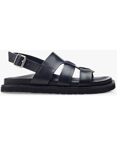 Moda In Pelle Lonnie Leather Sandals - Blue