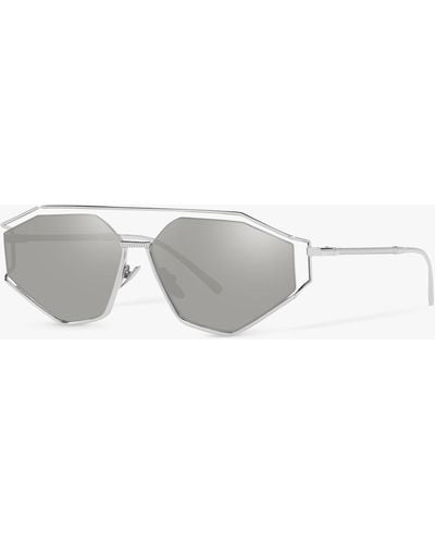 Dolce & Gabbana Dg2265 Irregular Sunglasses - White