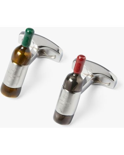 Simon Carter Wine Bottles Cufflinks - Multicolour