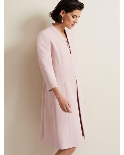 Phase Eight Daisy Occasion Coat - Natural
