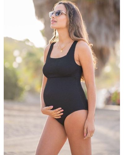 Seraphine Cove Maternity Swimsuit - Blue