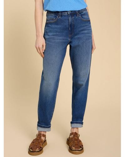 White Stuff Freya Weekend Straight Leg Jeans - Blue