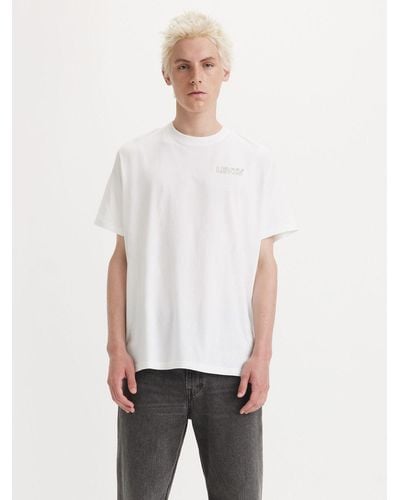 Levi's Short Sleeve Relaxed Fit T-shirt - White