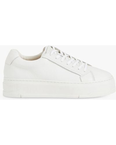 Vagabond Shoemakers Judy Leather Trainers - White