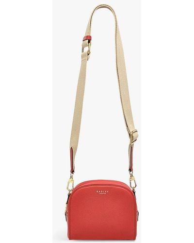 Radley Arden Crescent Small Zip Cross Body Bag - Red