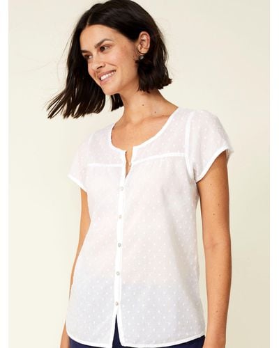 Aspiga Lisbon Organic Cotton Shirt - White
