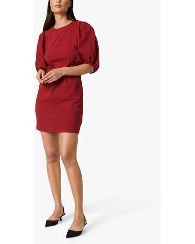 Soaked In Luxury Zazu Dolore Slim Mini Dress - Red