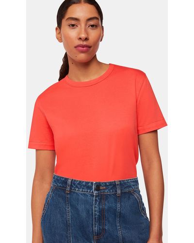 Whistles Emily Ultimate T-shirt - Red