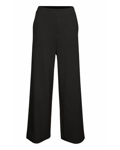 Inwear Gincent Wide Leg Trousers - Black
