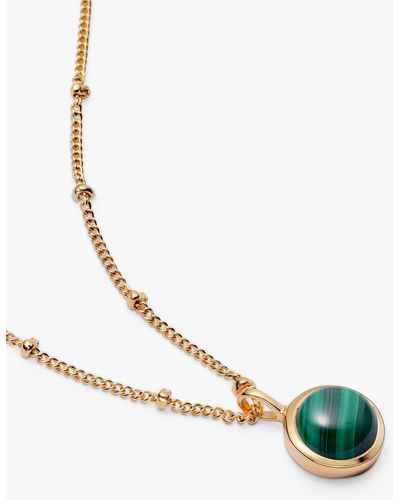Daisy London Healing Stone Pendant Necklace - Multicolour