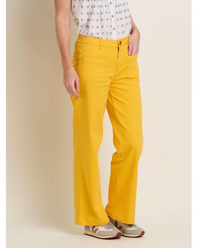 Brakeburn Patch Pocket Trousers - Yellow