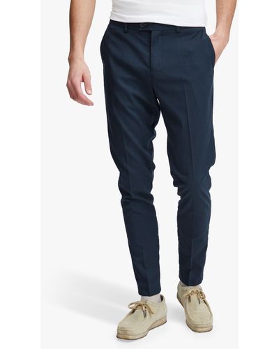 Casual Friday Pihl Slim Fit Suit Trousers - Blue