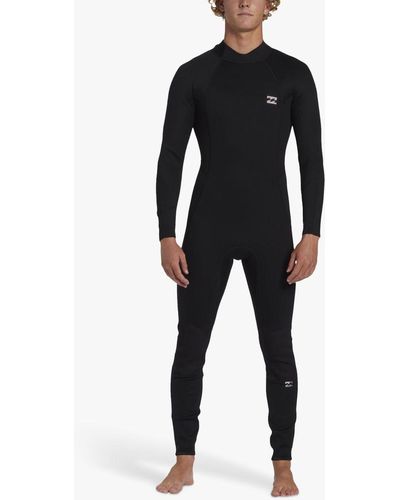 Billabong Back Zip Long Sleeve Wetsuit - Black
