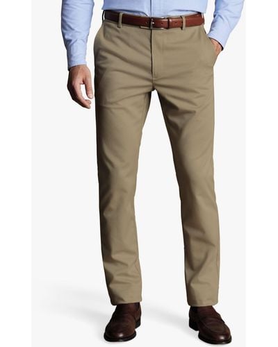 Charles Tyrwhitt Classic Fit Ultimate Non-iron Chinos - Natural