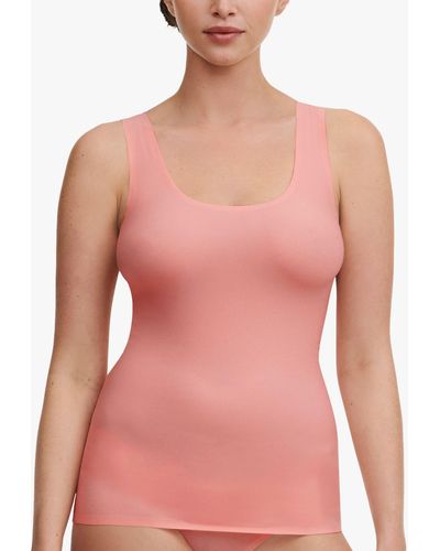 Chantelle Soft Stretch Vest Top - Pink