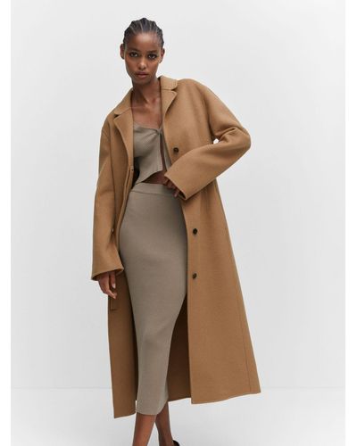 Mango clearance copito coat