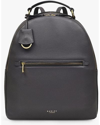 Radley Witham Road Medium Leather Backpack - Black