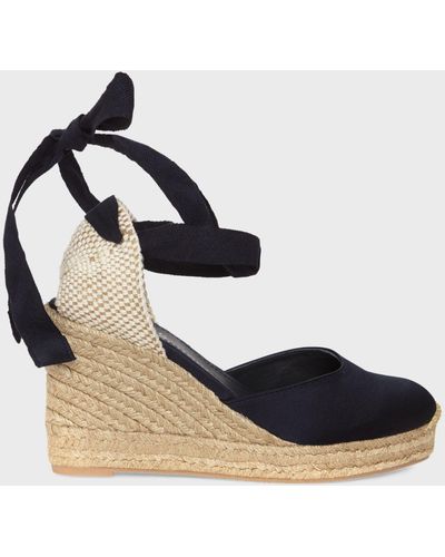 Hobbs Gracie Wedge Sandals - Black