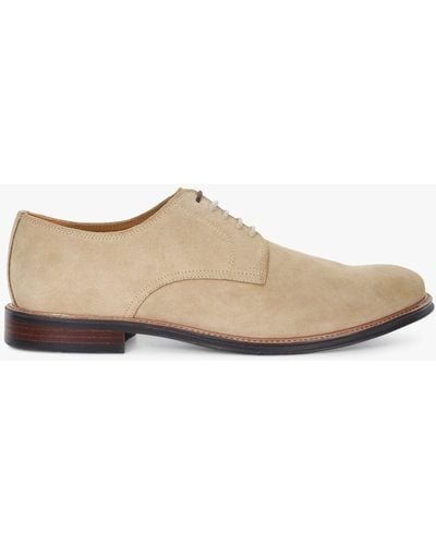 Dune Stanley Suede Gibson Shoes - White