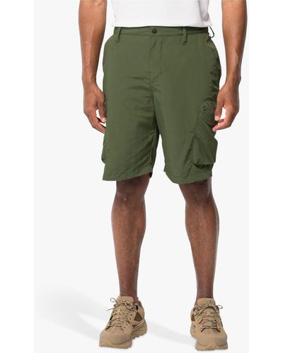 Jack Wolfskin Kalahari Cargo Shorts - Green