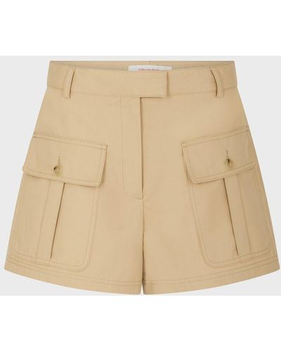 Gerard Darel Clemy Cotton Shorts - Natural