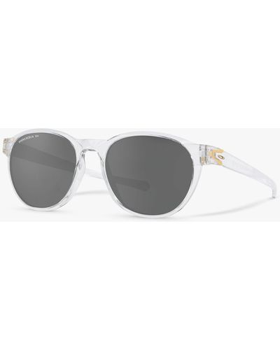 Oakley Oo9126 Reedmace Round Polarised Sunglasses - Grey
