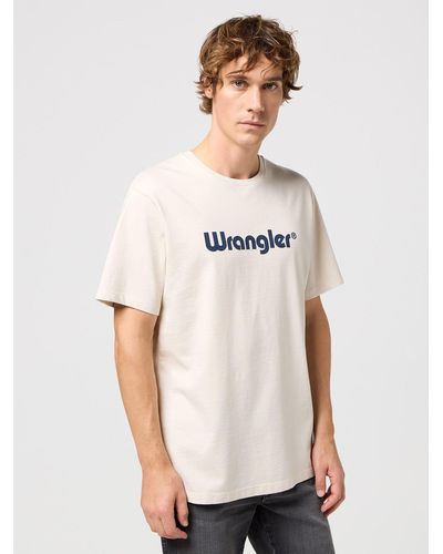 Wrangler Logo T-shirt - White