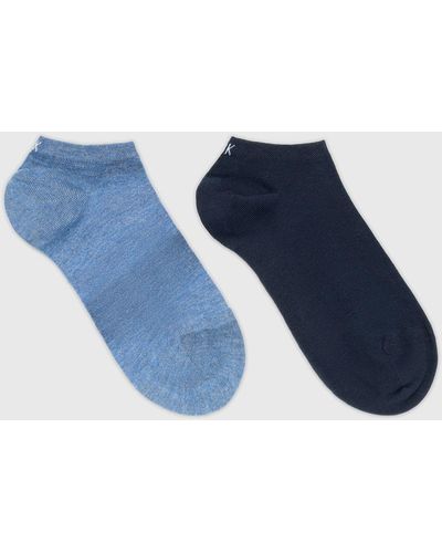 Calvin Klein Trainer Socks - Blue