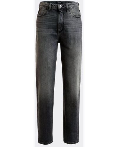 Guess Mom Fit Denim Jeans - Grey
