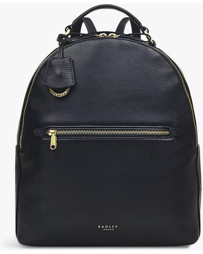 Radley Witham Road Medium Leather Backpack - Blue