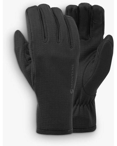 MONTANÉ Protium Stretch Fleece Gloves - Black