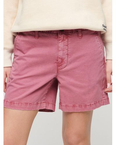 Superdry Classic Chino Shorts - Pink