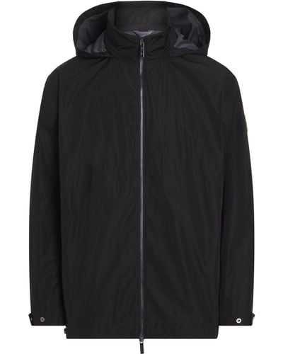 Calvin Klein Modern Hooded Windbreaker Jacket - Black