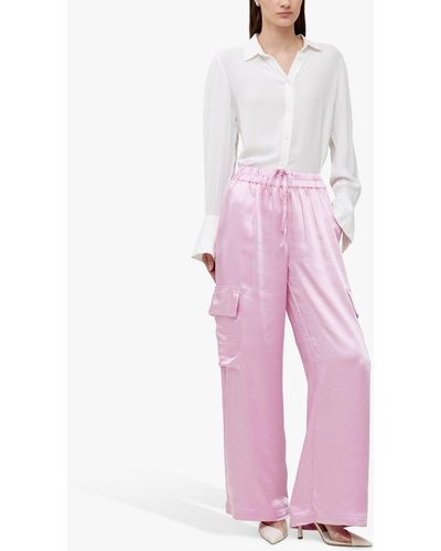 French Connection Chloetta Cargo Trousers - Pink