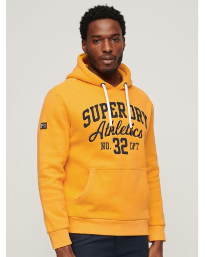 Superdry yellow 2025 hoodie