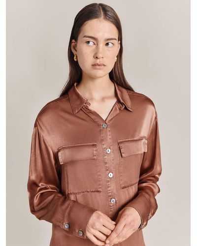 Ghost Cora Shirt - Brown