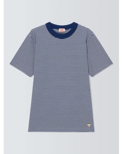 Armor Lux Stripe T-shirt - Blue