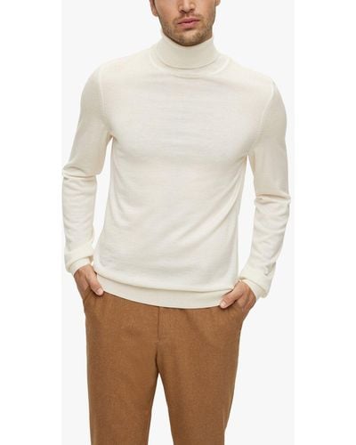 Boss roll neck clearance jumper