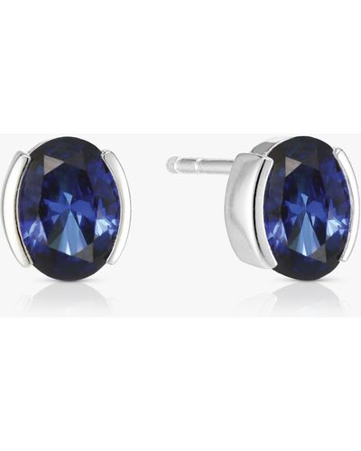 Sif Jakobs Jewellery Blue Cubic Zirconia Stud Earrings