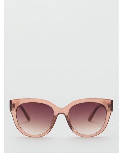 Mango Melia Round Sunglasses - Pink