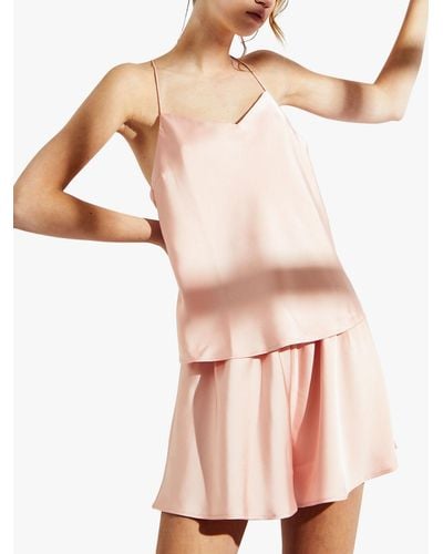 True Decadence Cami Short Pyjama Set - Pink