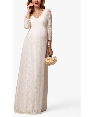 TIFFANY ROSE Chloe Lace Maternity Wedding Dress - White