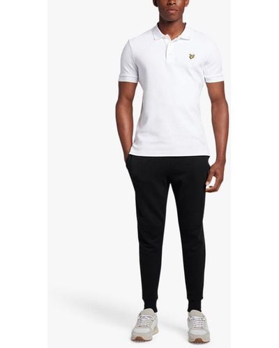 Lyle & Scott Skinny Fit Joggers - White