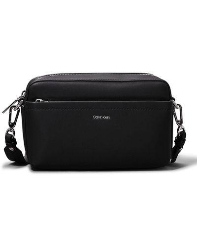 Calvin Klein Must Convertible Camera Crossbody Bag - Black