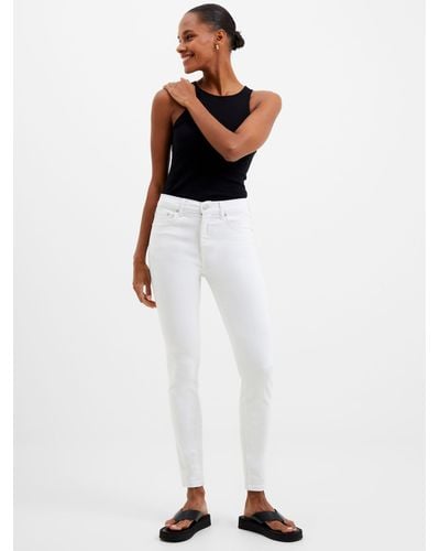 French Connection Rebound Skinny Jeans - White